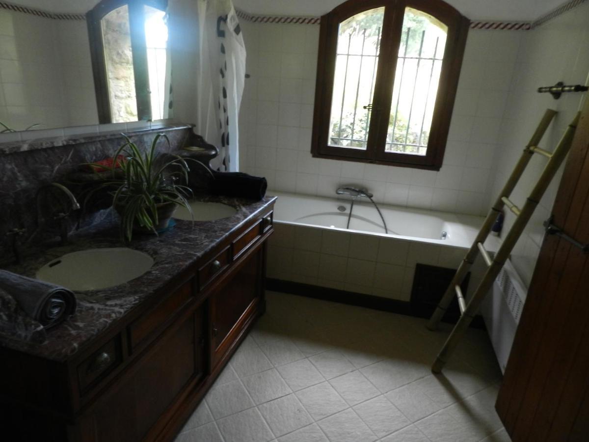 Chambre Cévennes: Piscine, lamas, rivière Cros  Esterno foto