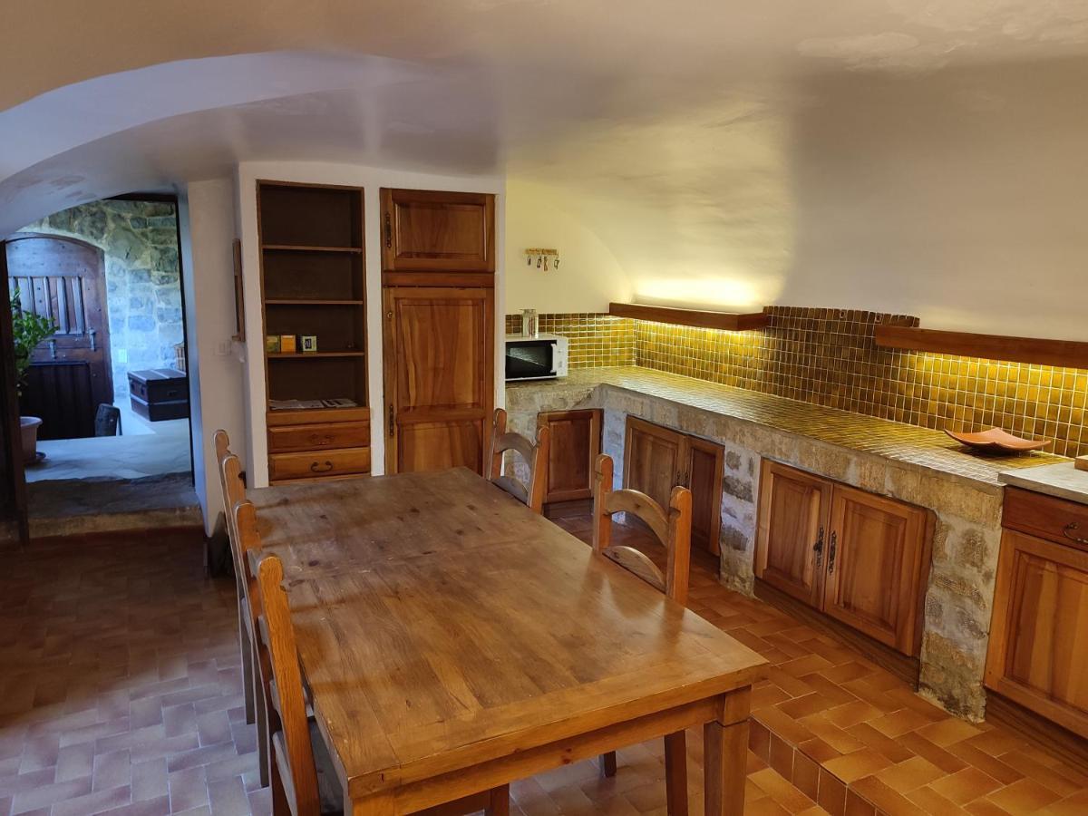 Chambre Cévennes: Piscine, lamas, rivière Cros  Esterno foto